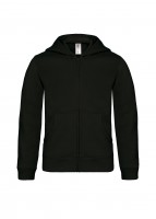 B&C Hooded Full Zip/kids Sweat