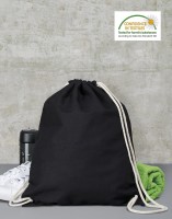 Bags by JASSZ Cotton Drawstring Backpack